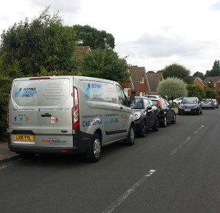 Clearing blocked drains at a residential property in Bassetts Way, Orpington, Kent BR6