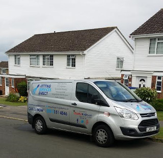 Clearing blocked drains in The Rough, Newick, East Sussex BN8