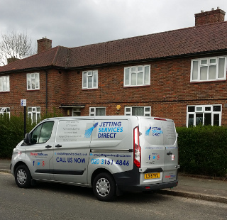 CCTV drain survey at Anstridge Road, Eltham, South East London SE9